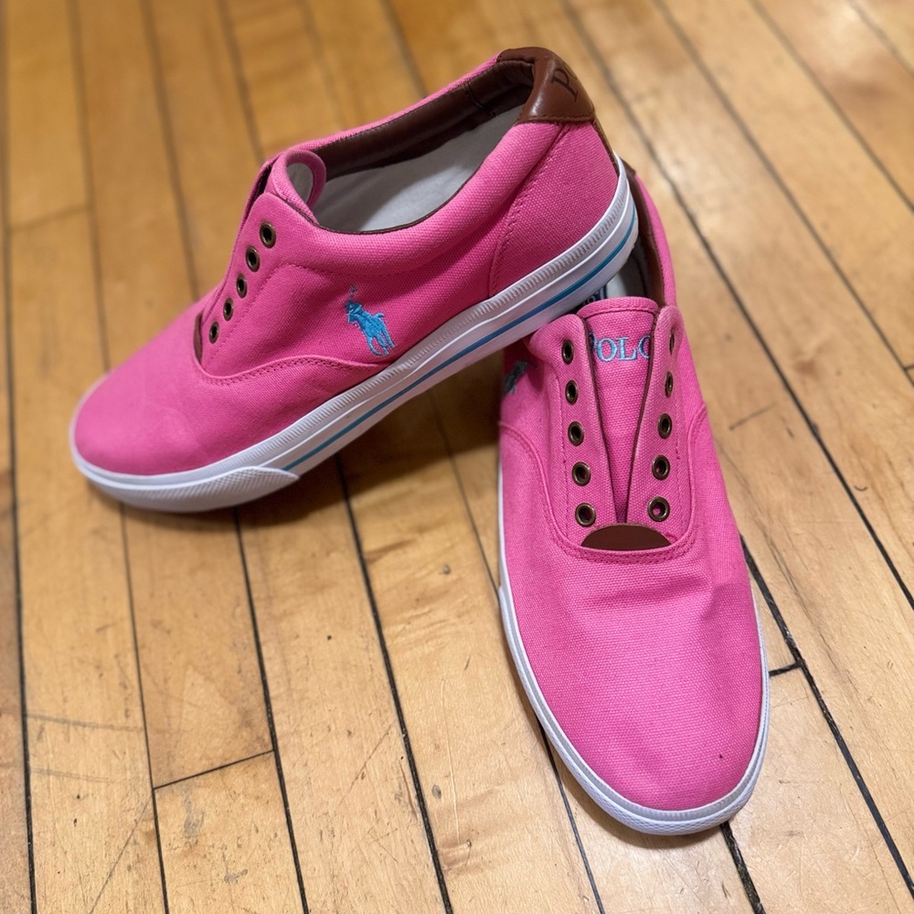 Polo by Ralph Lauren Pink Slip-On Loafers